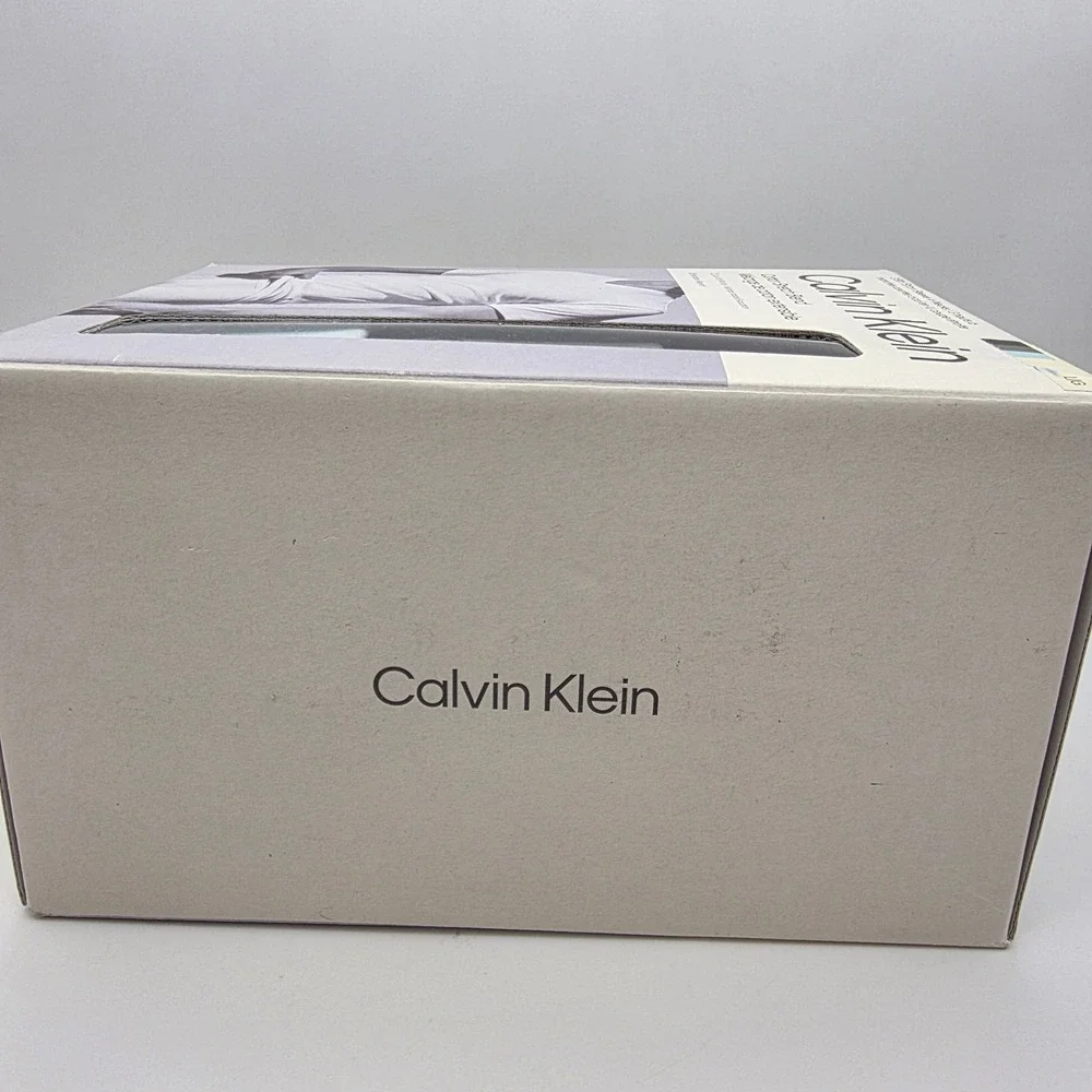 Calvin Klein V-Neck Undershirts Mens Large 3-Pack Slim Fit Multi Cotton New